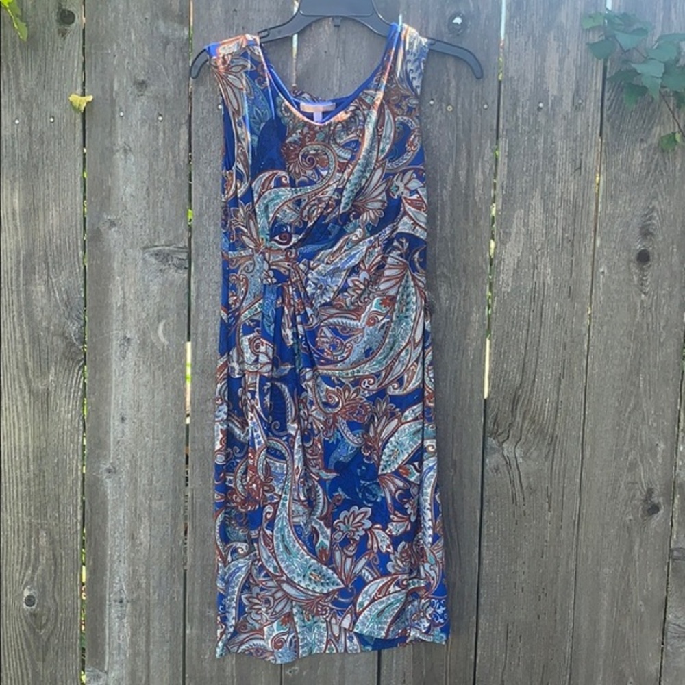 Sleeveless shift dress, size 4
